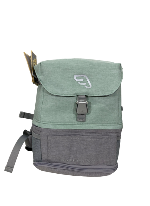 Shop Stokke JetKids BedBox + Crew Backpack Travel Bundle, Green Aurora at Goodbuygears