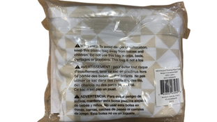 Shop Boppy Organic Nursing and Infant Support Pillow Slipcover, Beige Checkered Quilt at Goodbuygears