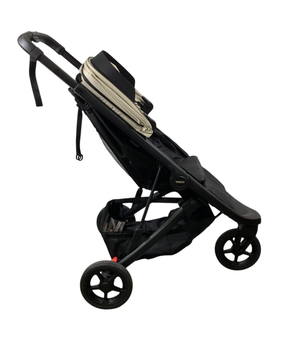 Shop Thule Spring Stroller, Black, 2024, Soft Beige at Goodbuygears