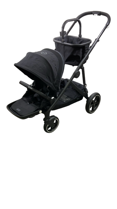 Shop Cybex Gazelle S Modular Stroller, 2023, Black Frame, Moon Black at Goodbuygears