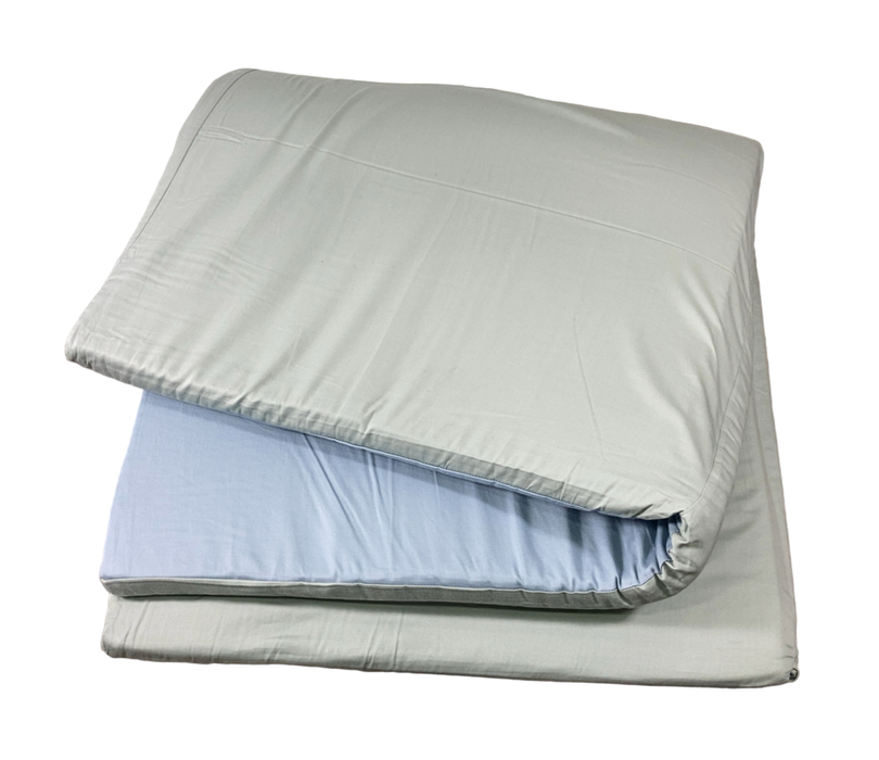 Shop Toki Kids Standard Padded Play Mat 40" x 40", Sage + Breeze at Goodbuygears