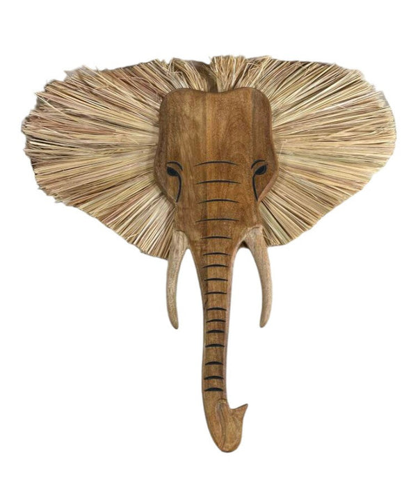 Shop Crane Baby Handcrafted Wood Wall Decor, Elephant at Goodbuygears