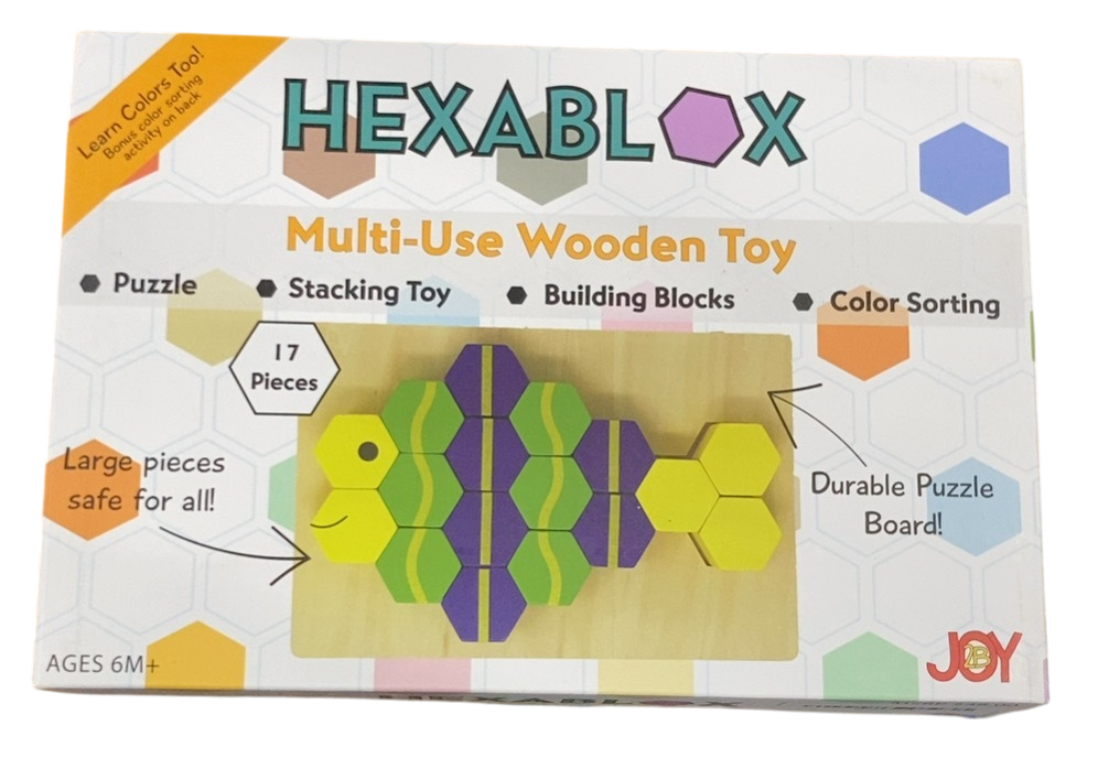 Shop Joy2b Hexablox, Fish, 17 Piece Set at Goodbuygears