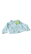 Shop Green Sprouts UPF 50+ Snap Swim Diaper & Rashguard Set with Brim Hat, Gray/Light Aqua Blue at Goodbuygears