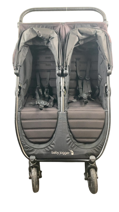Shop Baby Jogger City Mini GT2 Double Stroller, 2022, Jet at Goodbuygears