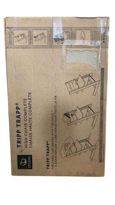 Shop Stokke Tripp Trapp Complete High Chair, Whitewash, Nordic Grey, 2 at Goodbuygears