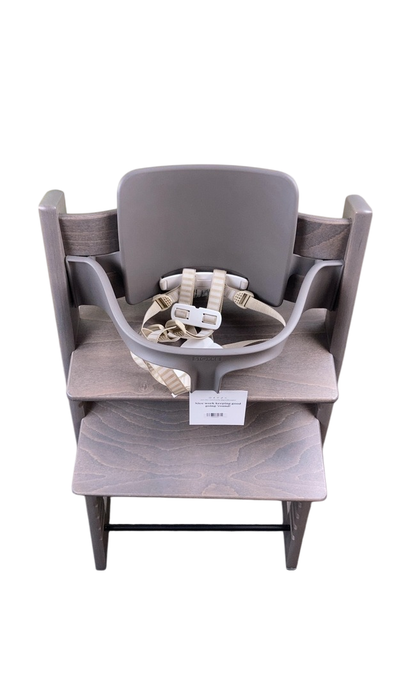 Shop Stokke Tripp Trapp High Chair With Baby Set, 1, Hazy Grey at Goodbuygears