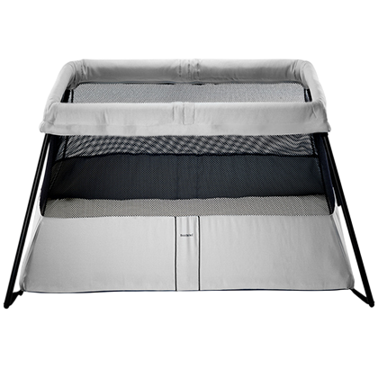 Shop BabyBjorn Travel Crib Light 2, Silver at Goodbuygears