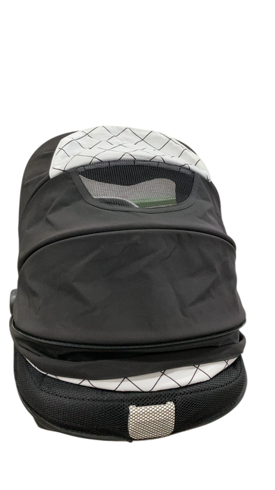 Shop Mockingbird 2nd Seat Kit 2.0, Black, Silver With Penny Leather, Windowpane at Goodbuygears