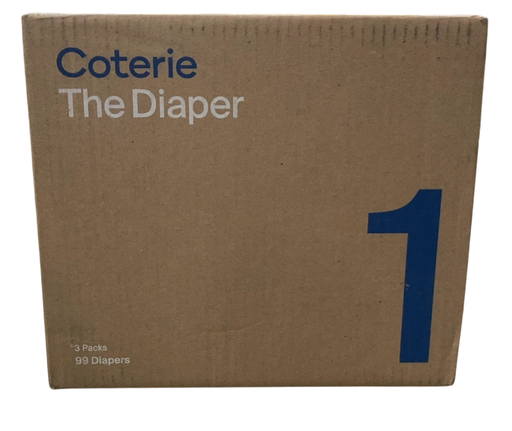 Shop Coterie Size 1 Diapers, 99 Count at Goodbuygears