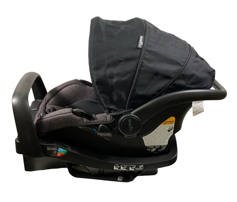 Shop Evenflo Pivot Modular Travel System Stroller, 2024, Casual Grey at Goodbuygears