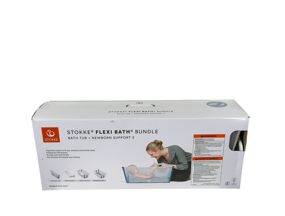 Shop Stokke Flexi Bath Foldable Baby Bathtub, Sandy Beige, XLarge at Goodbuygears