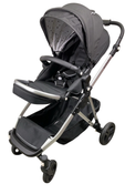 Shop Mockingbird Single to Double 2.0 Stroller, 2024, Black, Silver With Black Leather, Watercolor Drops at Goodbuygears