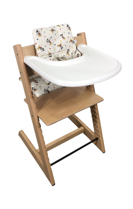 Shop Stokke Tripp Trapp Complete High Chair, 2, Mickey Celebration, Natural at Goodbuygears