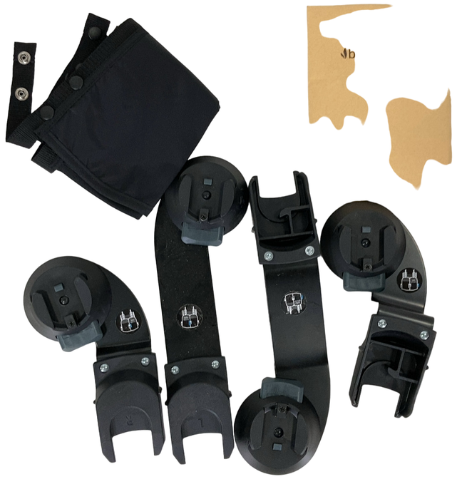 Shop Bumbleride Indie Twin Car Seat Adapters, Double - Nuna / Cybex / Maxi Cosi / Clek at Goodbuygears