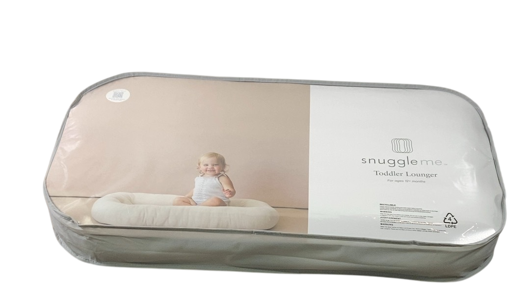 Shop Snuggle Me Organic Sensory Toddler Lounger, Natural at Goodbuygears