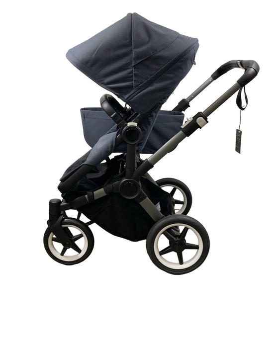 Shop Bugaboo Donkey 5 Stroller Mono, Graphite, Stormy Blue, 2024 at Goodbuygears