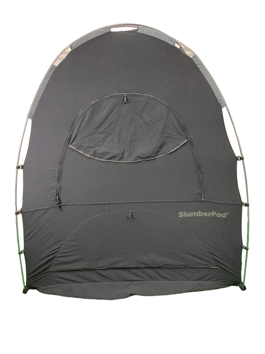 Shop SlumberPod 3.0 Sleep Canopy, Black with Gray Accents at Goodbuygears