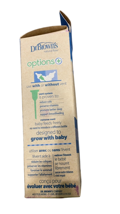 Shop Doctor Browns Natural Glass Flow Bottles, 4oz at Goodbuygears