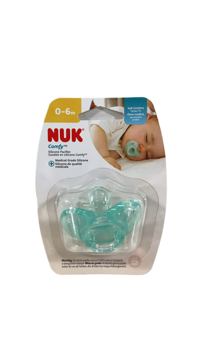 Shop NUK Comfy Pacifier, Blue, 0-6 Months, 1 pack at Goodbuygears