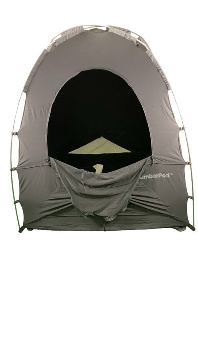 Shop SlumberPod 3.0 Sleep Canopy, Black with Grey Accents at Goodbuygears