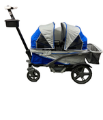 Shop Gladly Family Anthem4 Classic 4 Seater All Terrain Wagon Stroller, Electric Silver at Goodbuygears