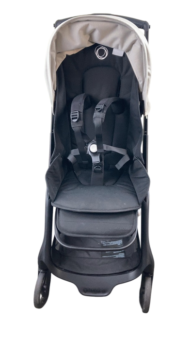 Shop Bugaboo Dragonfly Stroller, 2023, Black, Midnight Black, Misty White at Goodbuygears