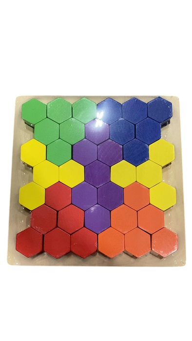 Shop Joy2b Hexablox, 39 Piece Set, ROYGBV at Goodbuygears