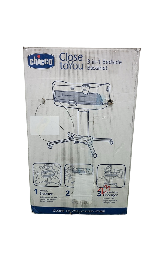 Shop Chicco Close To You 3-in-1 Bedside Bassinet, Dove at Goodbuygears