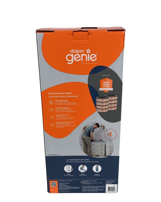 Shop Diaper Genie Complete Diaper Pail Gift Set, White at Goodbuygears