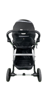 Shop Mockingbird Single 2.0 Stroller, 2024, Black, Silver With Black Leather, Windowpane at Goodbuygears