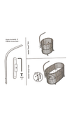 Shop Stokke Sleepi Drape Rod, White, V3 at Goodbuygears