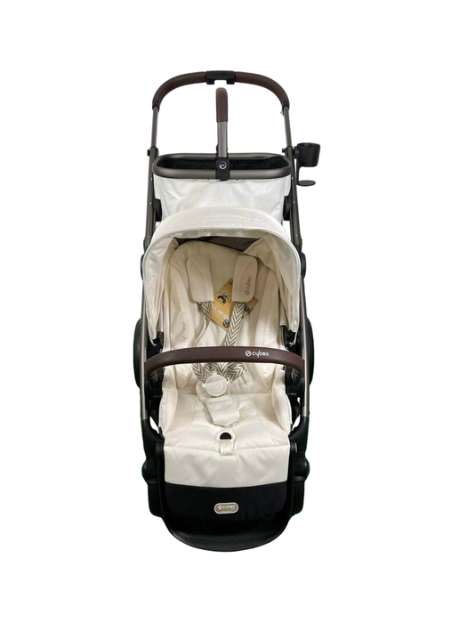 Shop Cybex Gazelle S Modular Stroller, 2023, Seashell Beige, Taupe Frame at Goodbuygears