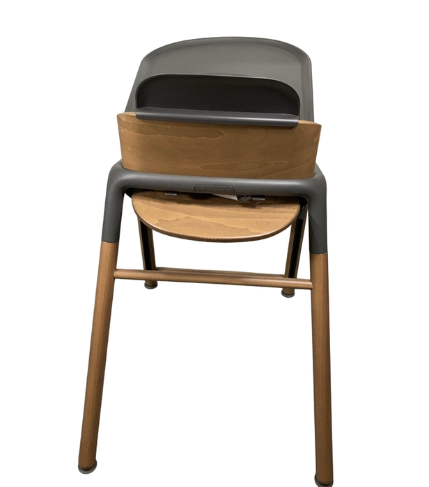 Shop Bugaboo Giraffe High Chair, w/ Grey Baby Set, Warm Wood/Grey at Goodbuygears