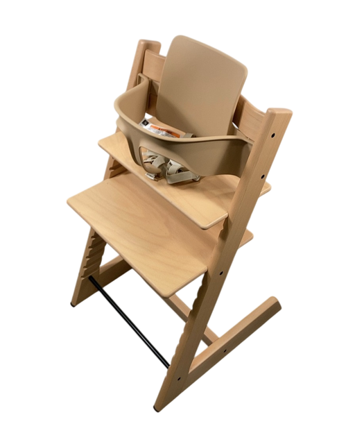 Shop Stokke Tripp Trapp High Chair With Baby Set, 2, Natural at Goodbuygears
