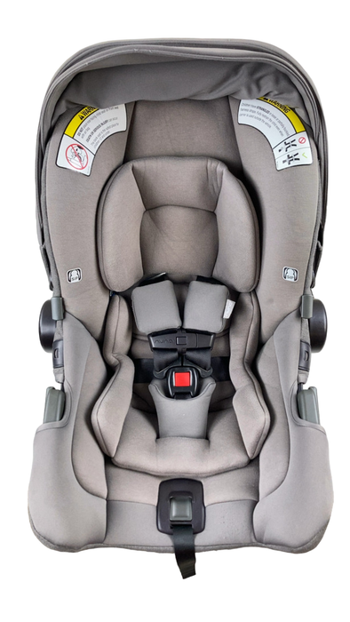 Shop Nuna PIPA rx Infant Car Seat with RELX Base, 2021, Granite at Goodbuygears