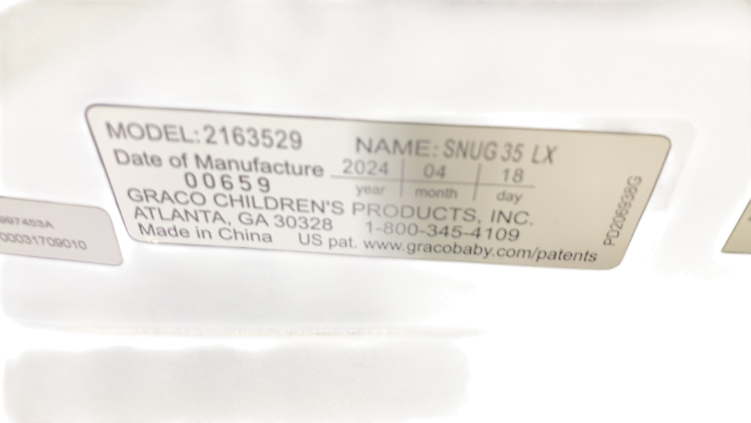 Shop Graco SnugRide 35 LX Infant Car Seat, 2024, Elko at Goodbuygears