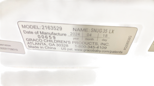 Shop Graco SnugRide 35 LX Infant Car Seat, 2024, Elko at Goodbuygears