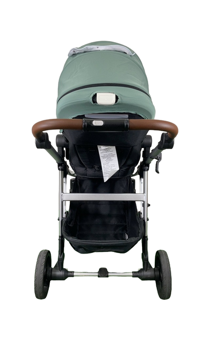 Shop Mockingbird Single to Double 2.0 Stroller, 2024, Sage, Silver With Penny Leather, Watercolor Drops at Goodbuygears