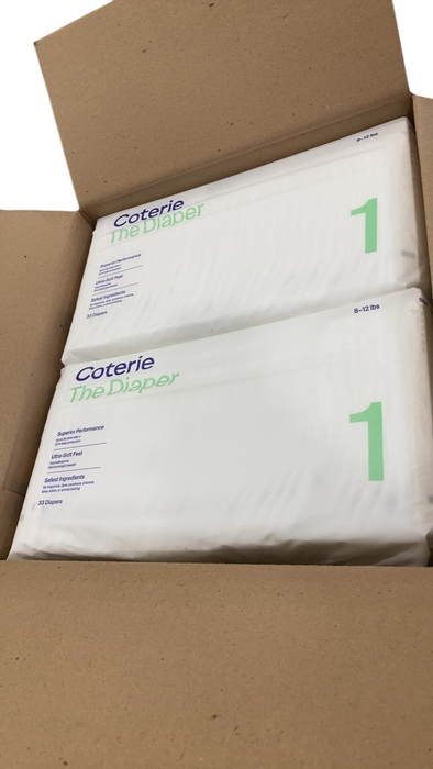 Shop Coterie Size 1 Diapers, 198 at Goodbuygears