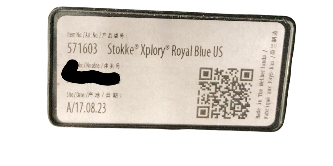 Shop Stokke Xplory X Stroller, 2023, Royal Blue at Goodbuygears