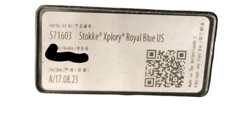 Shop Stokke Xplory X Stroller, 2023, Royal Blue at Goodbuygears