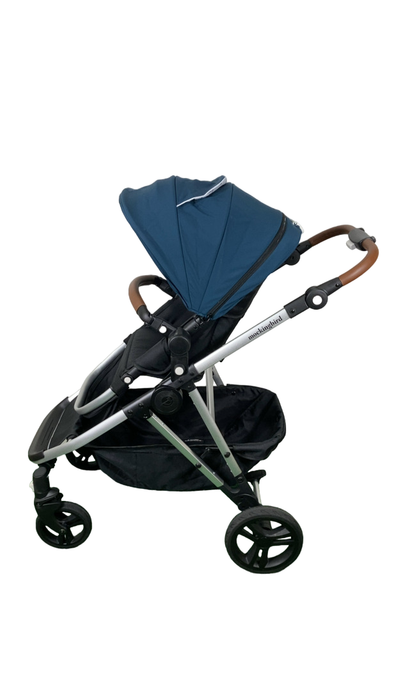 Shop Mockingbird Single to Double 2.0 Stroller, 2024, Sea, Silver With Penny Leather, Windowpane at Goodbuygears