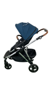 Shop Mockingbird Single to Double 2.0 Stroller, 2024, Sea, Silver With Penny Leather, Windowpane at Goodbuygears