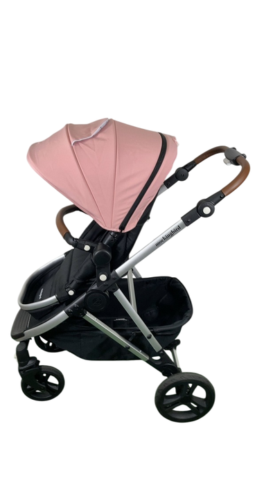 Shop Mockingbird Single 2.0 Stroller, 2025, Bloom, Silver With Penny Leather, Windowpane at Goodbuygears