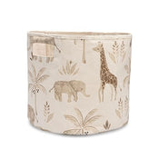 Shop Crane Baby Cotton Canvas Storage Bin, Safari Animal at Goodbuygears