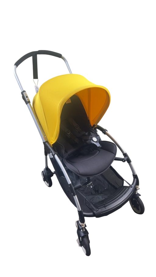 Shop Bugaboo Bee 3 Stroller, 2016, Aluminum, Black, Bright Yellow at Goodbuygears
