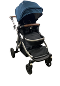 Shop Mockingbird Single to Double 2.0 Stroller, 2024, Sea, Silver With Penny Leather, Windowpane at Goodbuygears