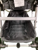 Shop Mockingbird Single to Double 2.0 Stroller, 2024, Silver with Black Leather, Windowpane, Black at Goodbuygears