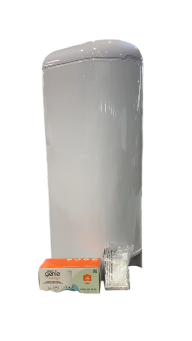 Shop Diaper Genie Platinum Pail Gift Set, Lily White at Goodbuygears